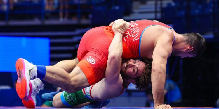 87kg GR - Islam Abbasov (AZE) df. Bachir Sid Azara (ALG)