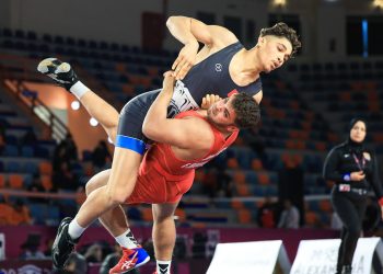 97kg GR - Faras Issaad (ALG) df. Yassine Ben Aicha (TUN)