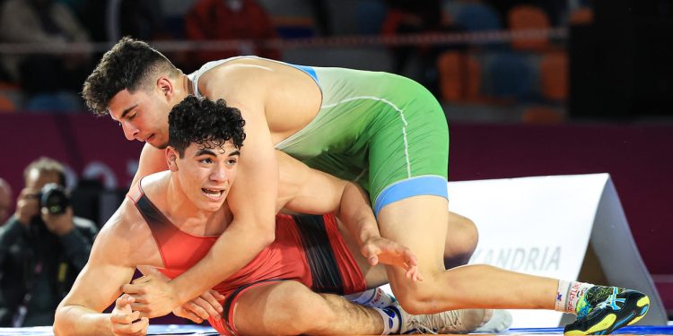 92kg FS - Hamza Kacedi (ALG) df. Aabdelrahman Haitham Mohamed Sheyatan (EGY)