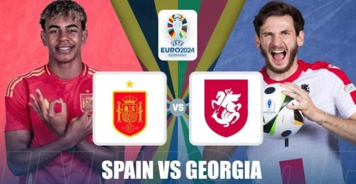 منتخب اسبانيا ضد جورجيا
