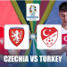 منتخب التشيك ضد تركيا