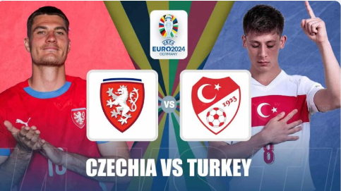 منتخب التشيك ضد تركيا