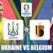 منتخب بلجيكا ضد أوكرانيا