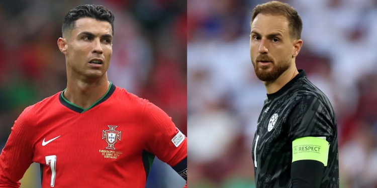 منتخب البرتغال ضد سلوفينيا