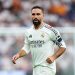 MADRID, SPAIN - AUGUST 25: Daniel Carvajal of Real Madrid looks on during the La Liga match between Real Madrid CF and Real Valladolid CF at Estadio Santiago Bernabeu on August 25, 2024 in Madrid, Spain. (Photo by Angel Martinez/Getty Images)