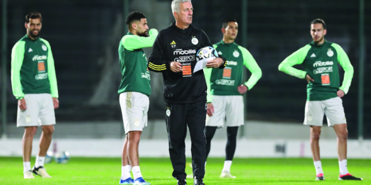 تربص منتخب الجزائر